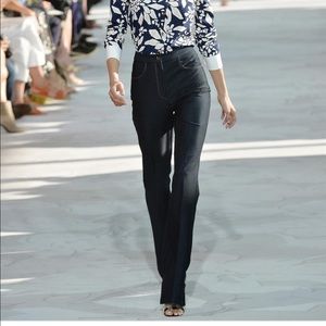 DVF Debbie Indigo High Waisted Flare Jeans